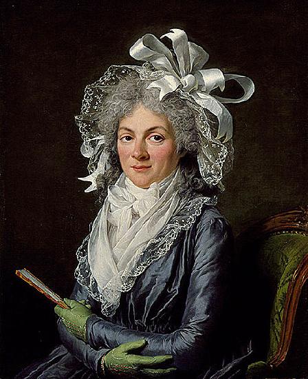 unknow artist Portrait of Madame de Genlis oil painting image